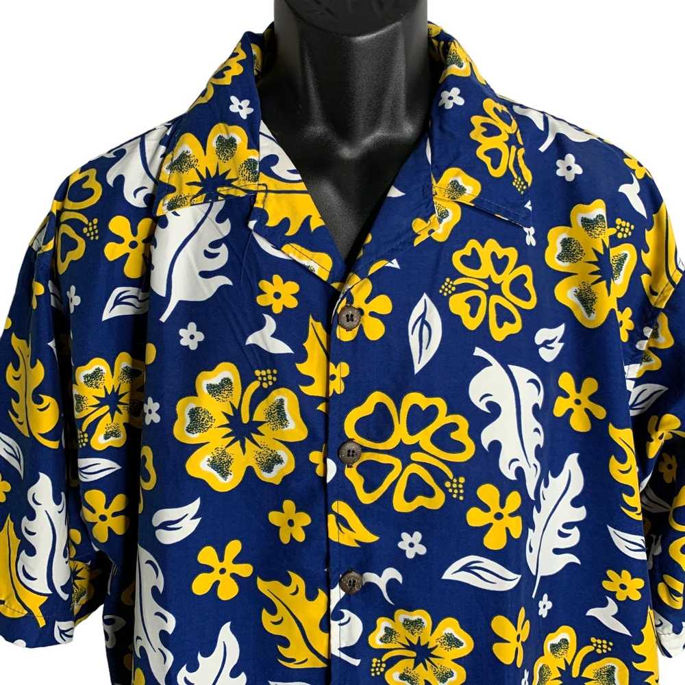 Vintage Vintage 90s Liquid Hawaiian Camp Shirt XL… - image 2
