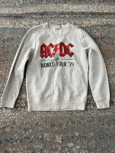 Ac/Dc AC/DC world tour crewneck small