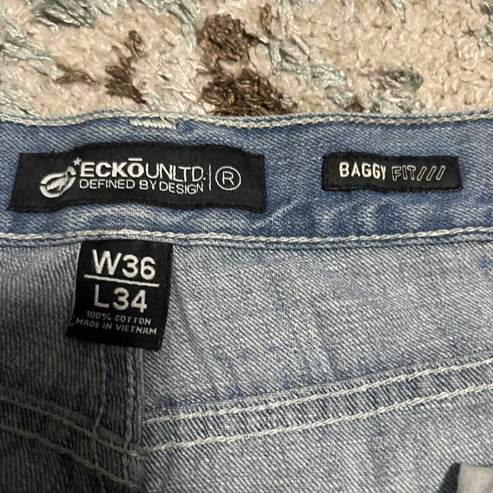 Ecko Unltd. Ecko Unltd Baggy Jeans Size 36x32 Ska… - image 7