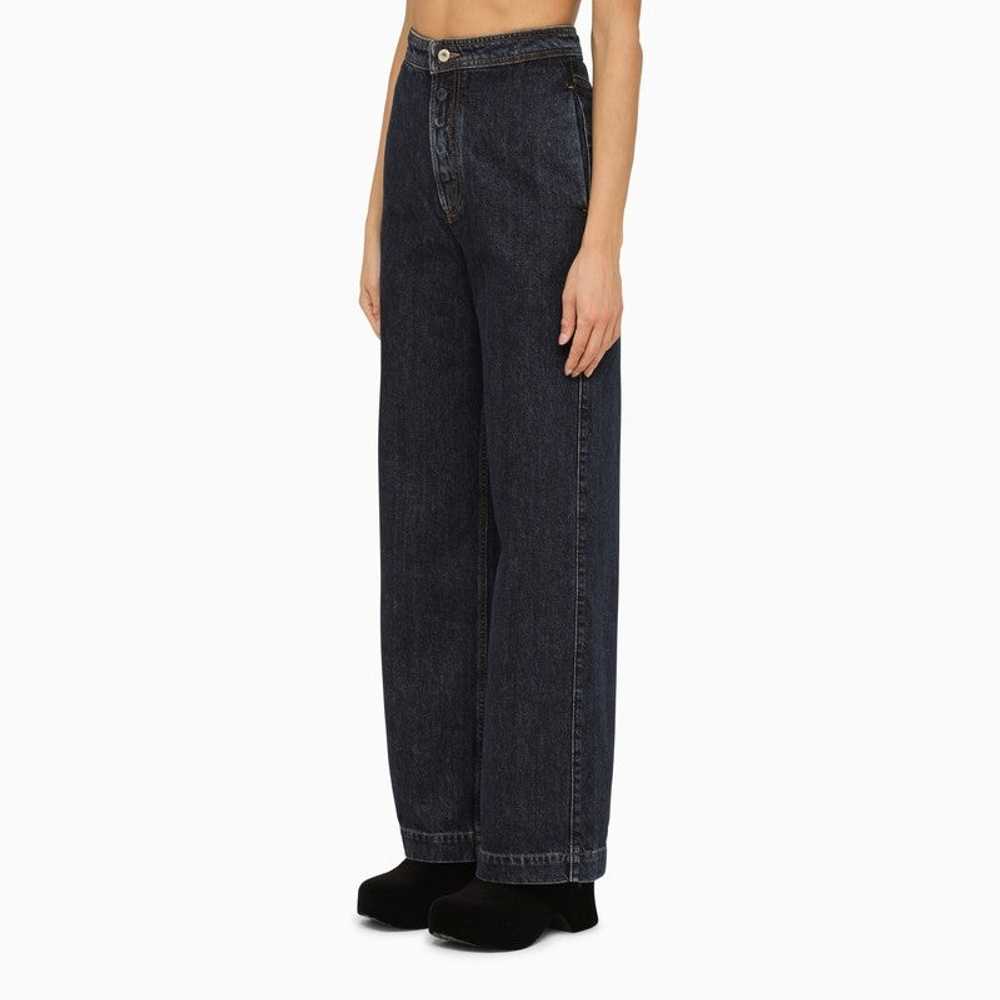 Loewe Blue Straight Denim Jeans Women - image 3