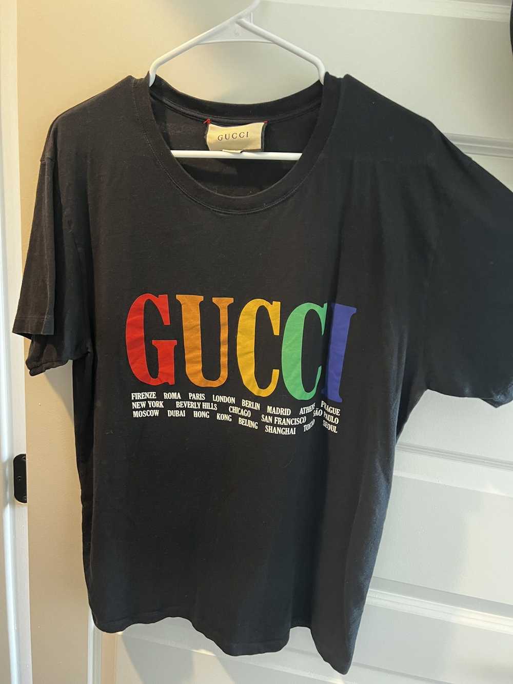 Gucci Gucci Rainbow Cities Tee - image 1