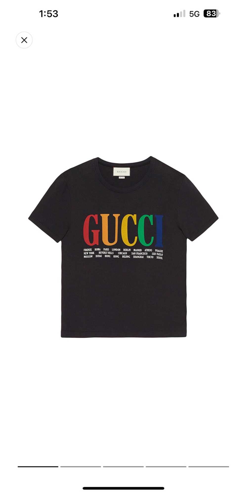 Gucci Gucci Rainbow Cities Tee - image 6