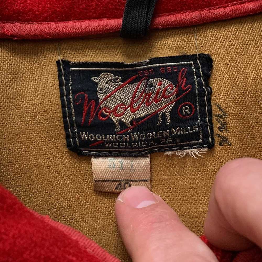 Vintage × Woolrich Woolen Mills 1940s Woolrich Mi… - image 8