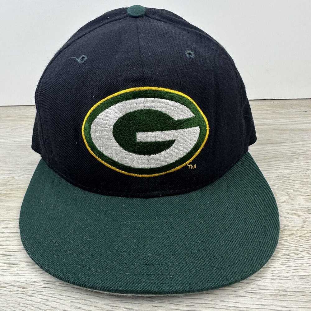 New Era Green Bay Packers 6 5/8 Hat Black New Era… - image 1