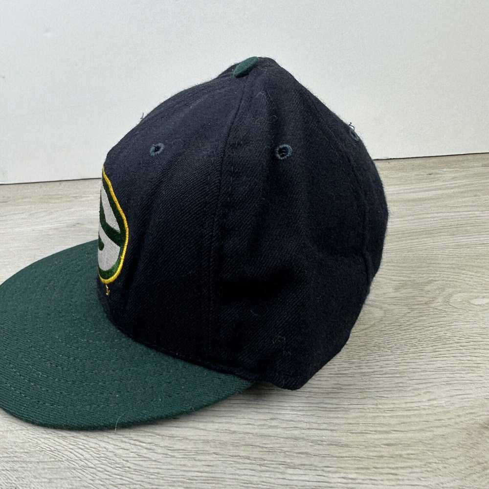 New Era Green Bay Packers 6 5/8 Hat Black New Era… - image 3