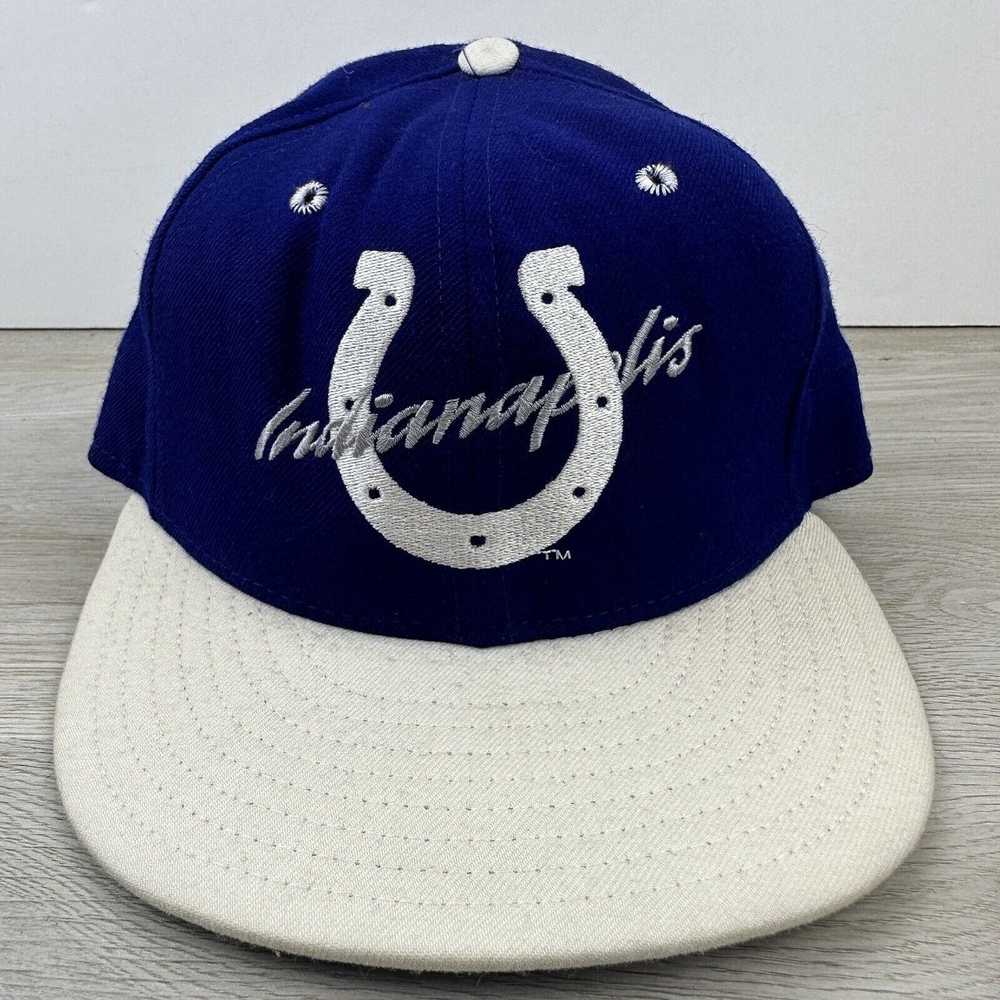 New Era Indianapolis Colts 6 3/4 Hat NFL Vintage … - image 1