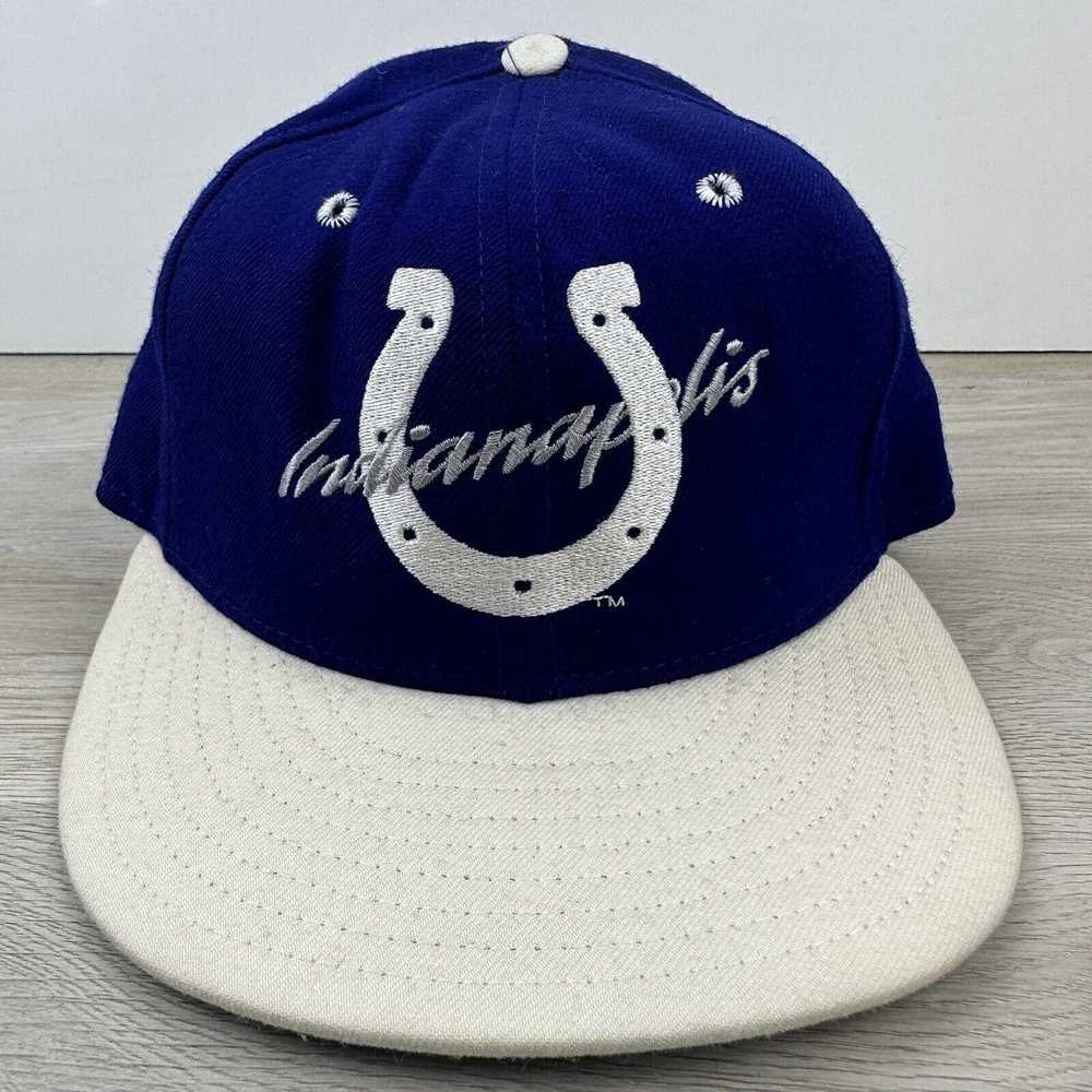 New Era Indianapolis Colts 6 3/4 Hat NFL Vintage … - image 2