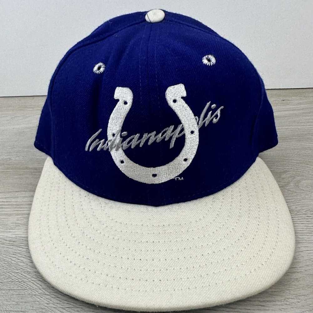 New Era Indianapolis Colts 6 3/4 Hat NFL Vintage … - image 3