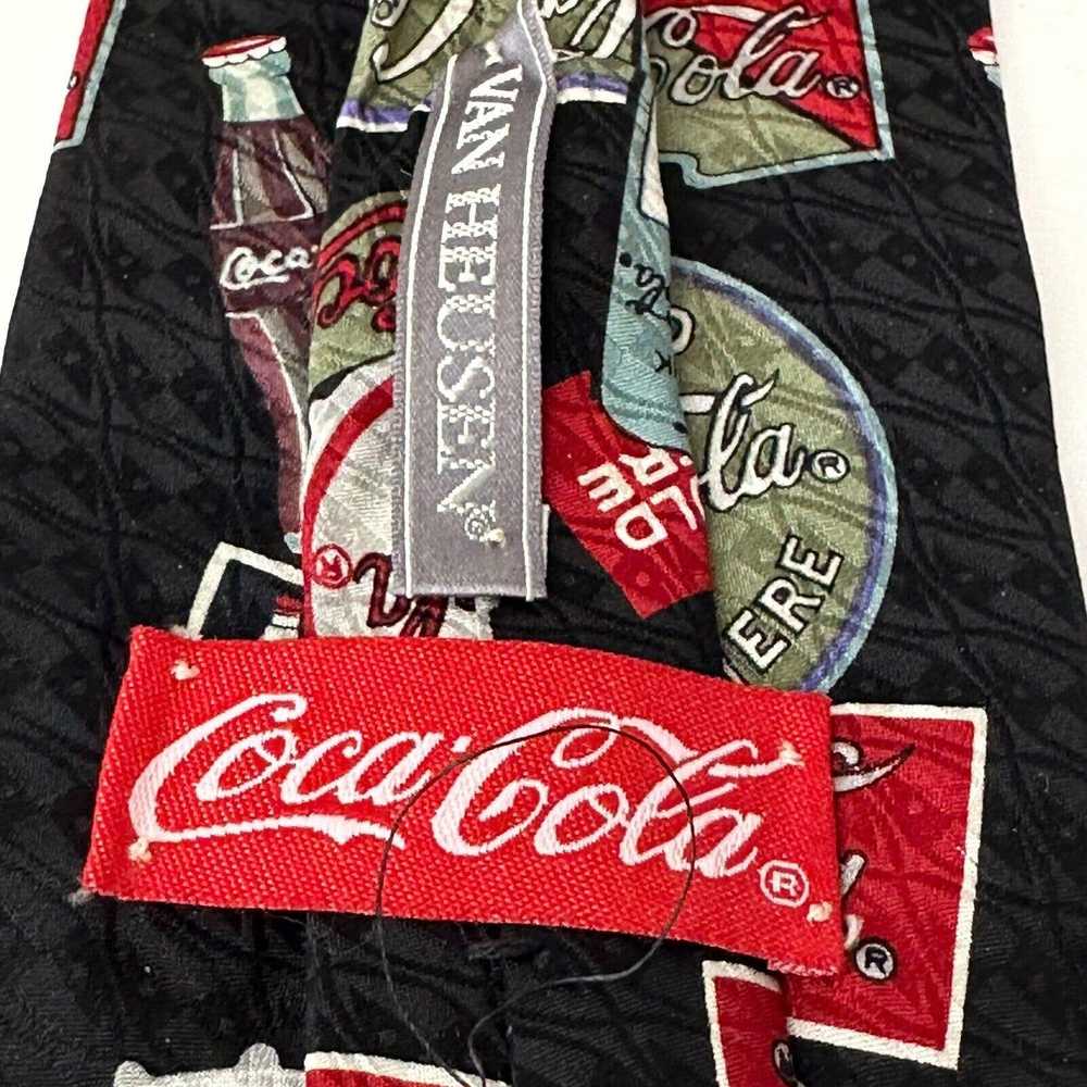 Coca Cola Coca Cola Neck Tie Retro Bottles Soda P… - image 3