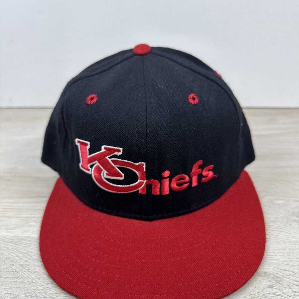 New Era Vintage Kansas City Chiefs 6 7/8 Hat KC B… - image 2