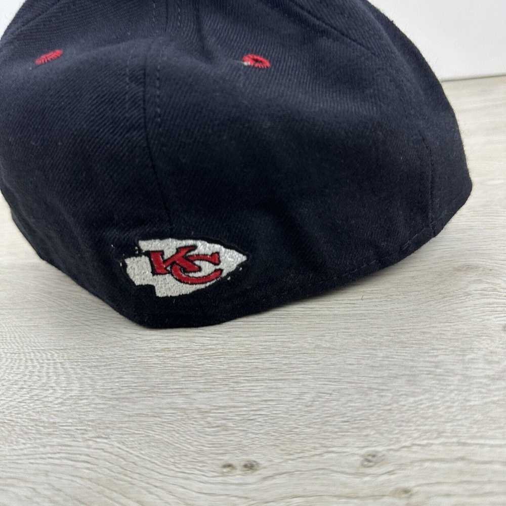 New Era Vintage Kansas City Chiefs 6 7/8 Hat KC B… - image 5