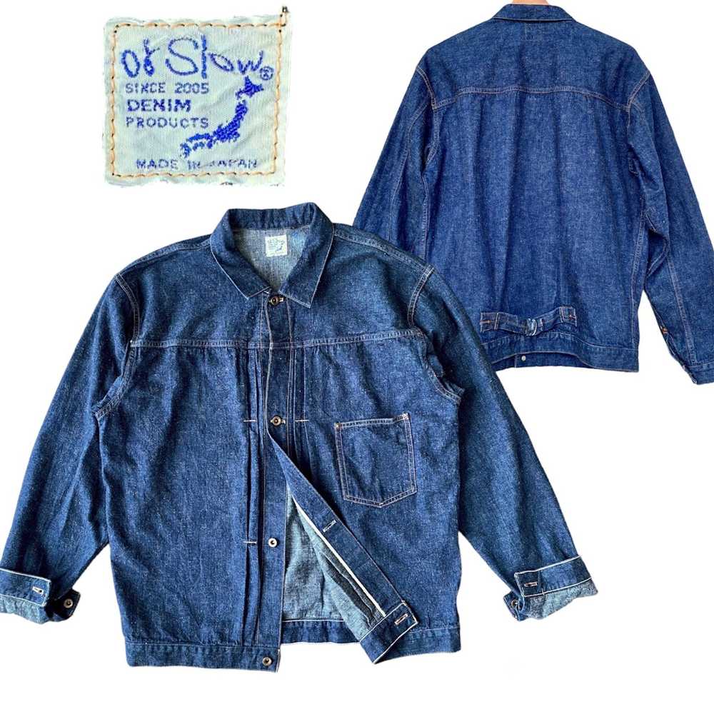 Denim Jacket × Japanese Brand × Orslow Jacket Den… - image 1