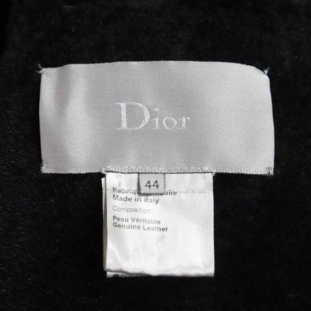 Dior Dior Homme Leather Bomber - image 7