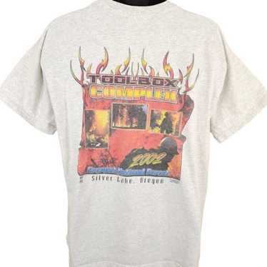 Vintage Oregon Forest Fire T Shirt Mens Size XL V… - image 1