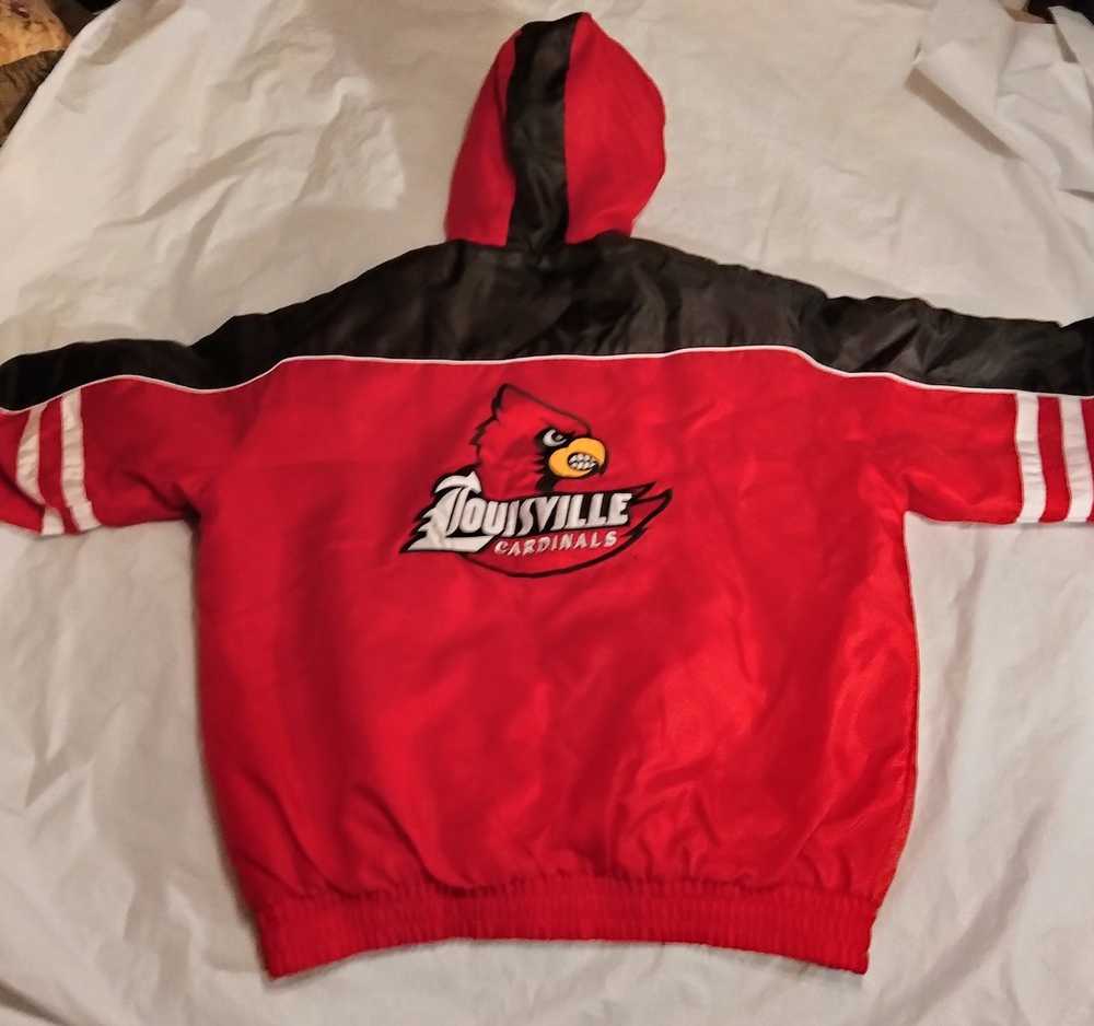 G Iii Louisville Cardinals XL Embroidered Hooded … - image 7