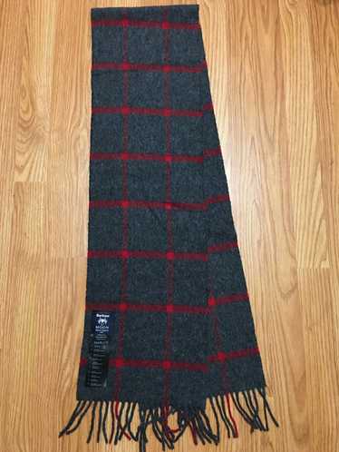Barbour BARBOUR by MOON Pure Wool Grey Red Plaid C
