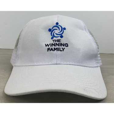 Other The Winning Family Hat White Adjustable Adul