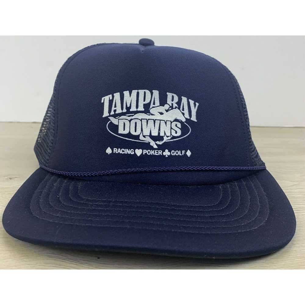Other Tampa Bay Downs Hat Blue Snapback Adult OSF… - image 1