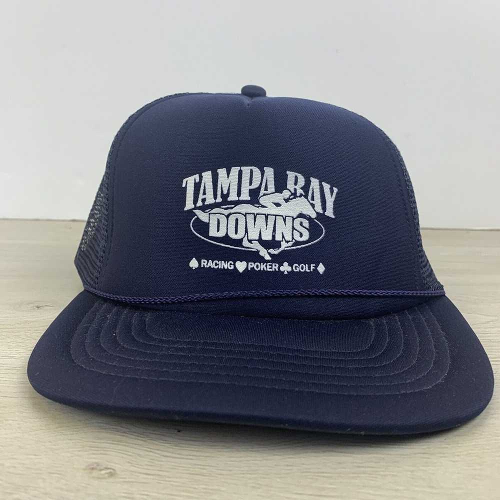 Other Tampa Bay Downs Hat Blue Snapback Adult OSF… - image 3