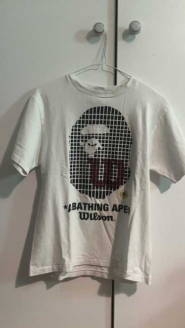 Bape × Wilson Athletics Bape x Wilson Ape Head Tee