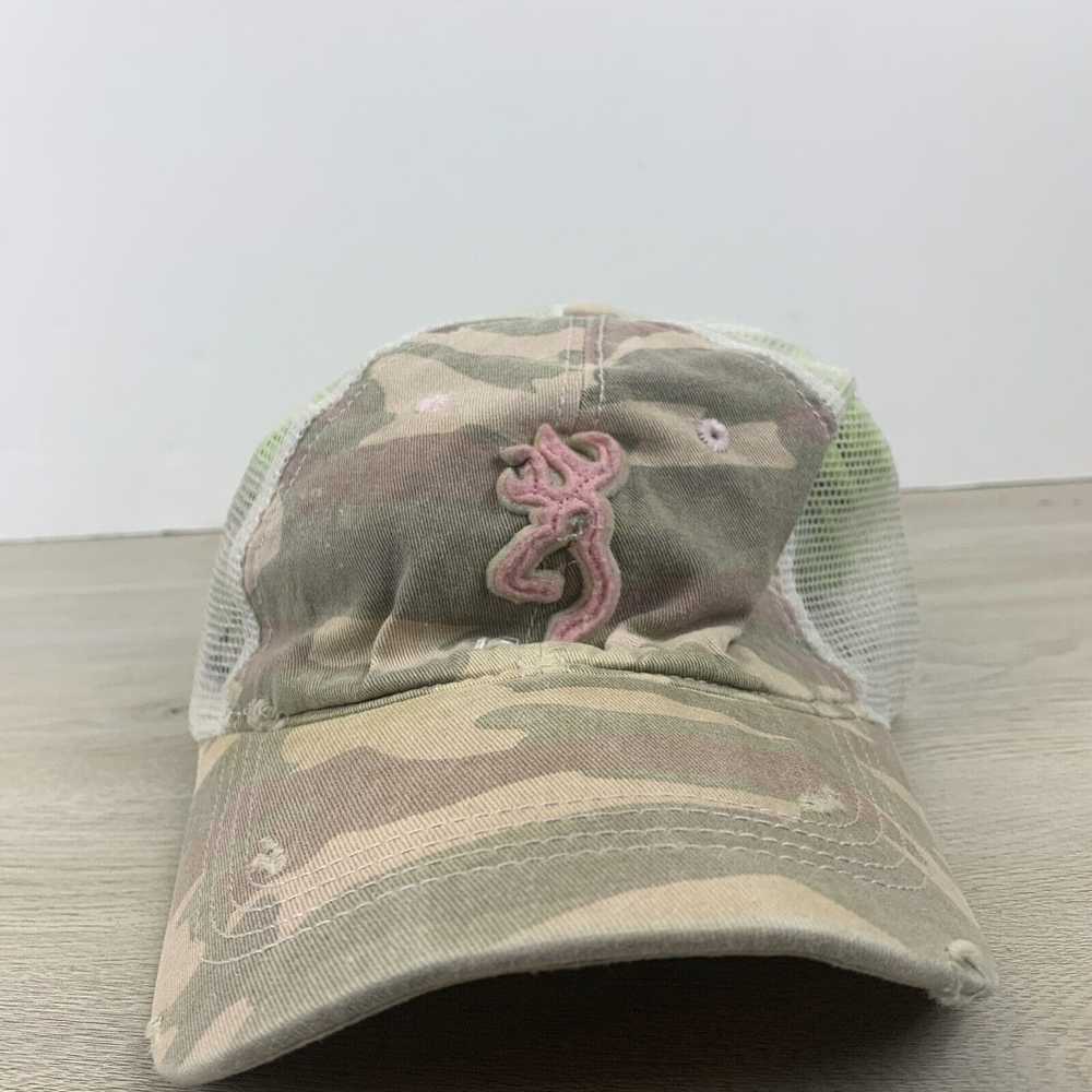 Other Browning Hunt Hat Green Camo Hat Adjustable… - image 2