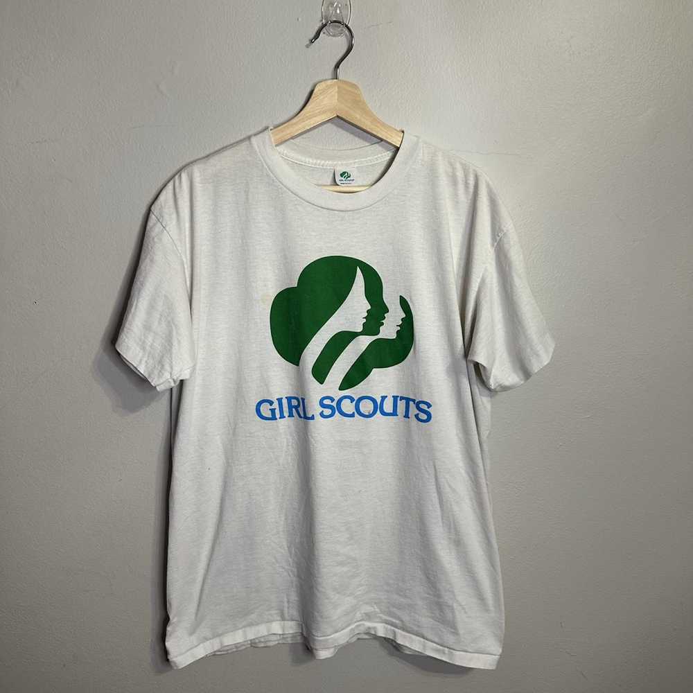 Streetwear × Vintage vintage girl scouts t shirt - image 1