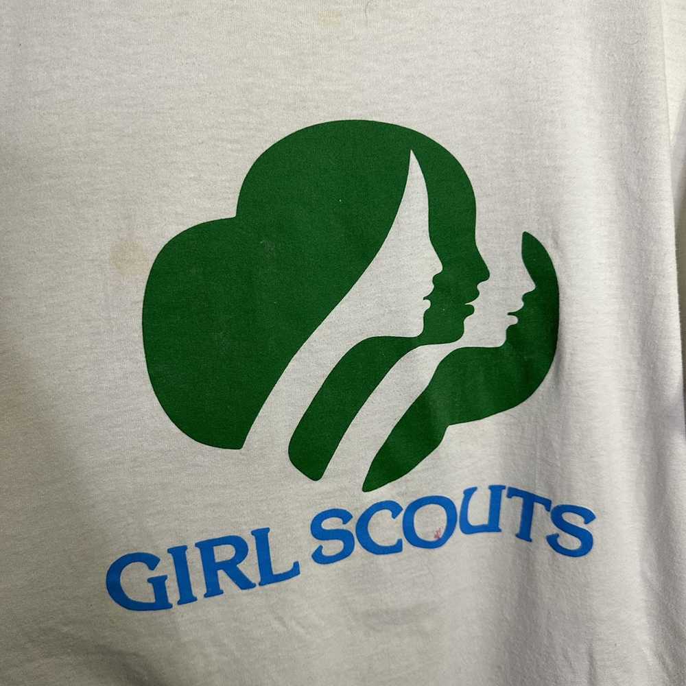 Streetwear × Vintage vintage girl scouts t shirt - image 2