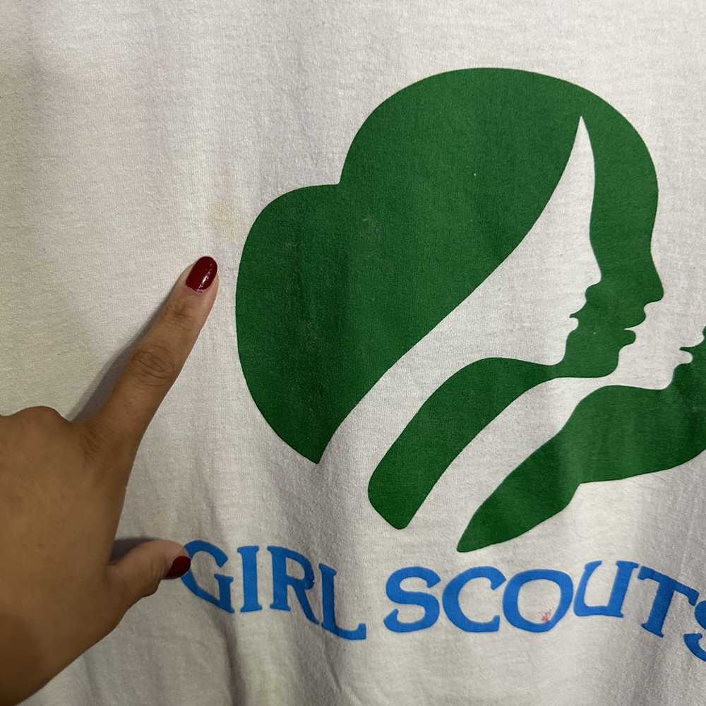 Streetwear × Vintage vintage girl scouts t shirt - image 3