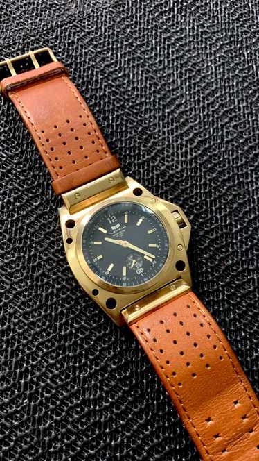 Vestal × Vintage Vestal Decibel Mens Leather Watch