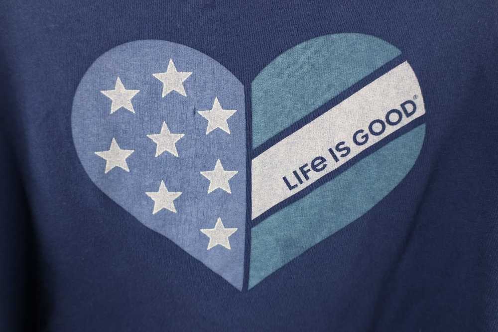 Life Is Good Life Is Good Spell Out Heart Terry C… - image 7