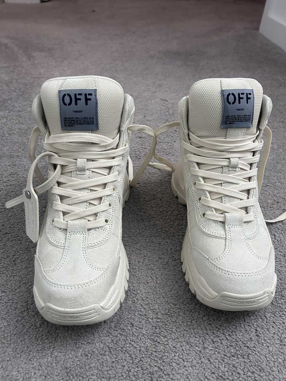 Off-White Hiker High Top Sneakers - image 1