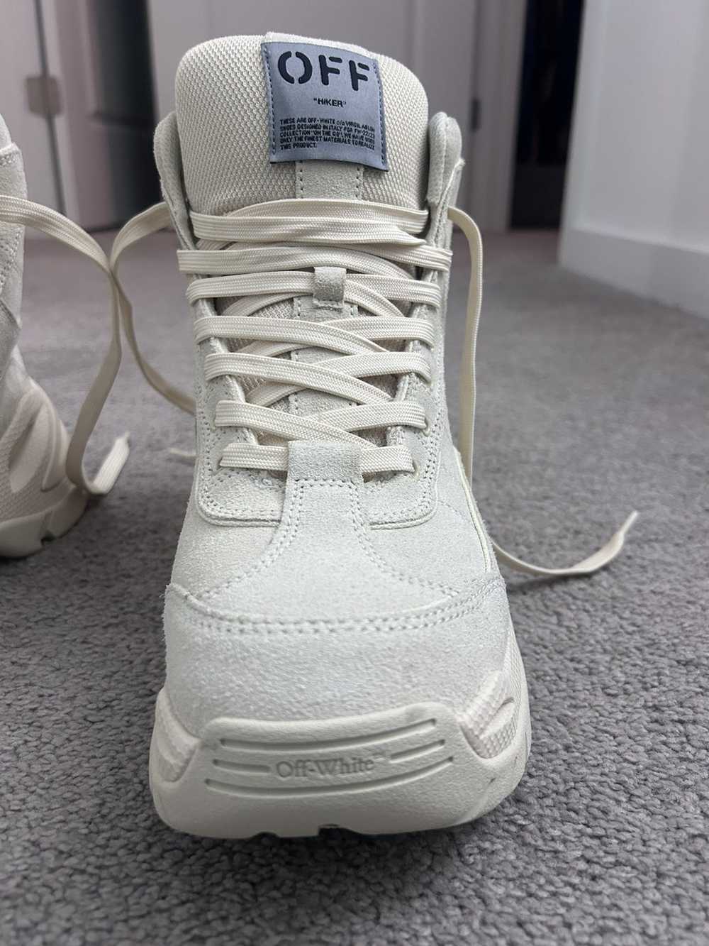 Off-White Hiker High Top Sneakers - image 3