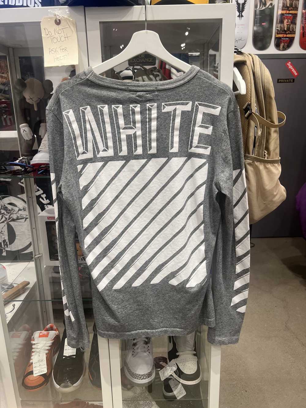 Off-White Grey Off White Sweater - image 2