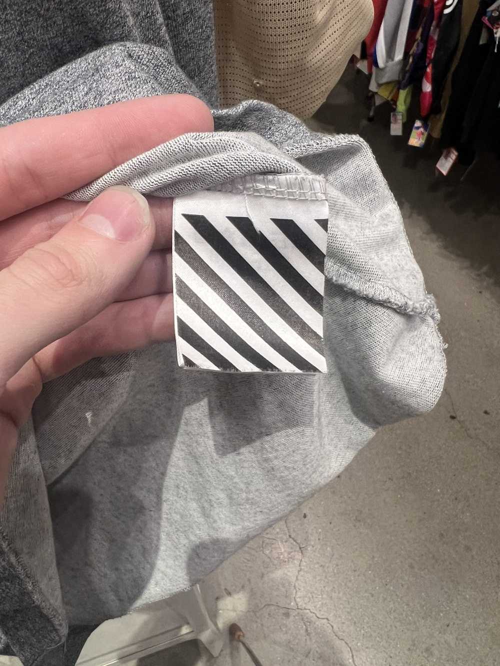 Off-White Grey Off White Sweater - image 3