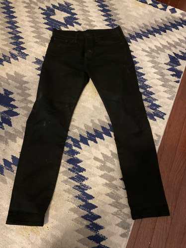 Levi's 522 Black Twill Pants