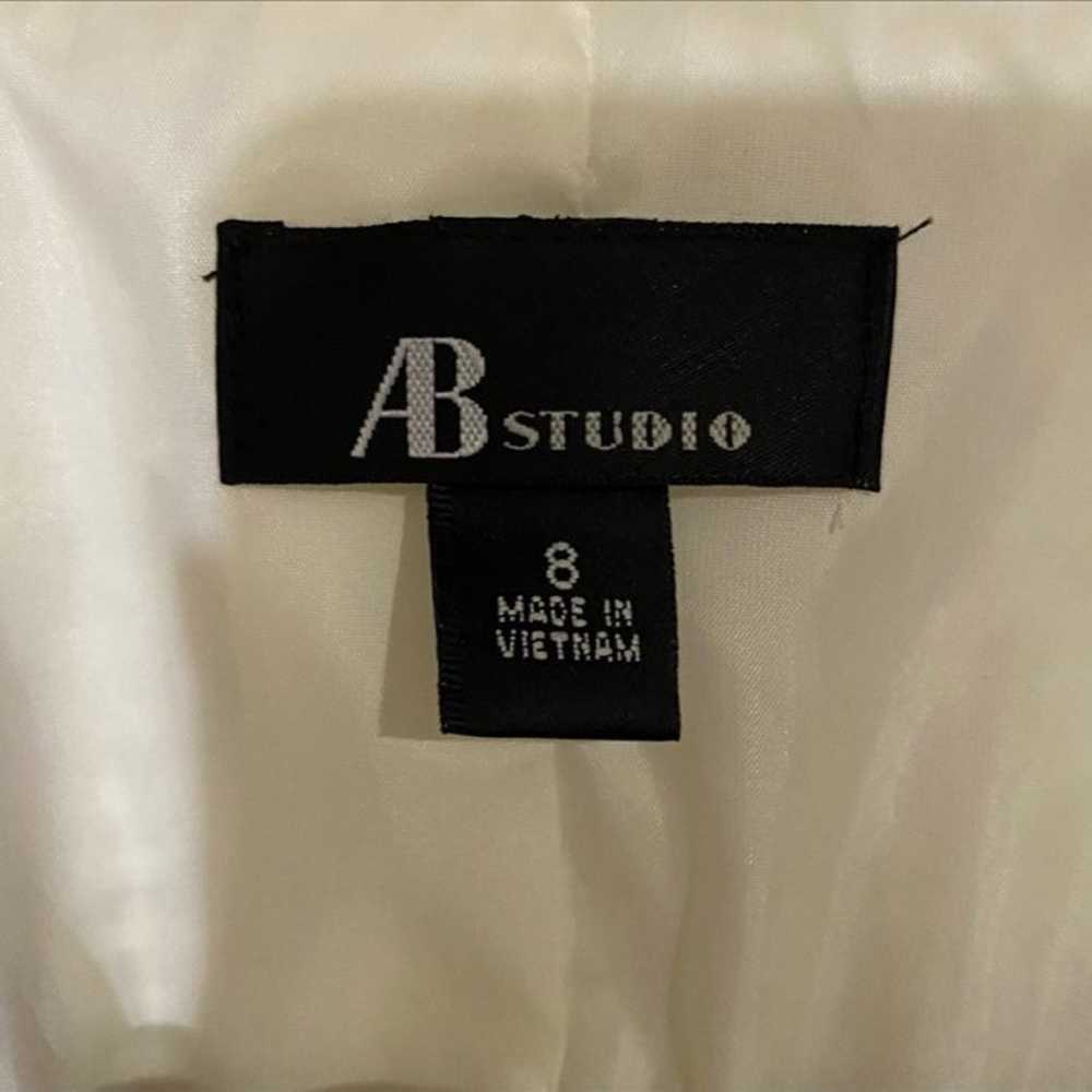 Vintage Off White AB Studio Jacket Women’s Size M… - image 3