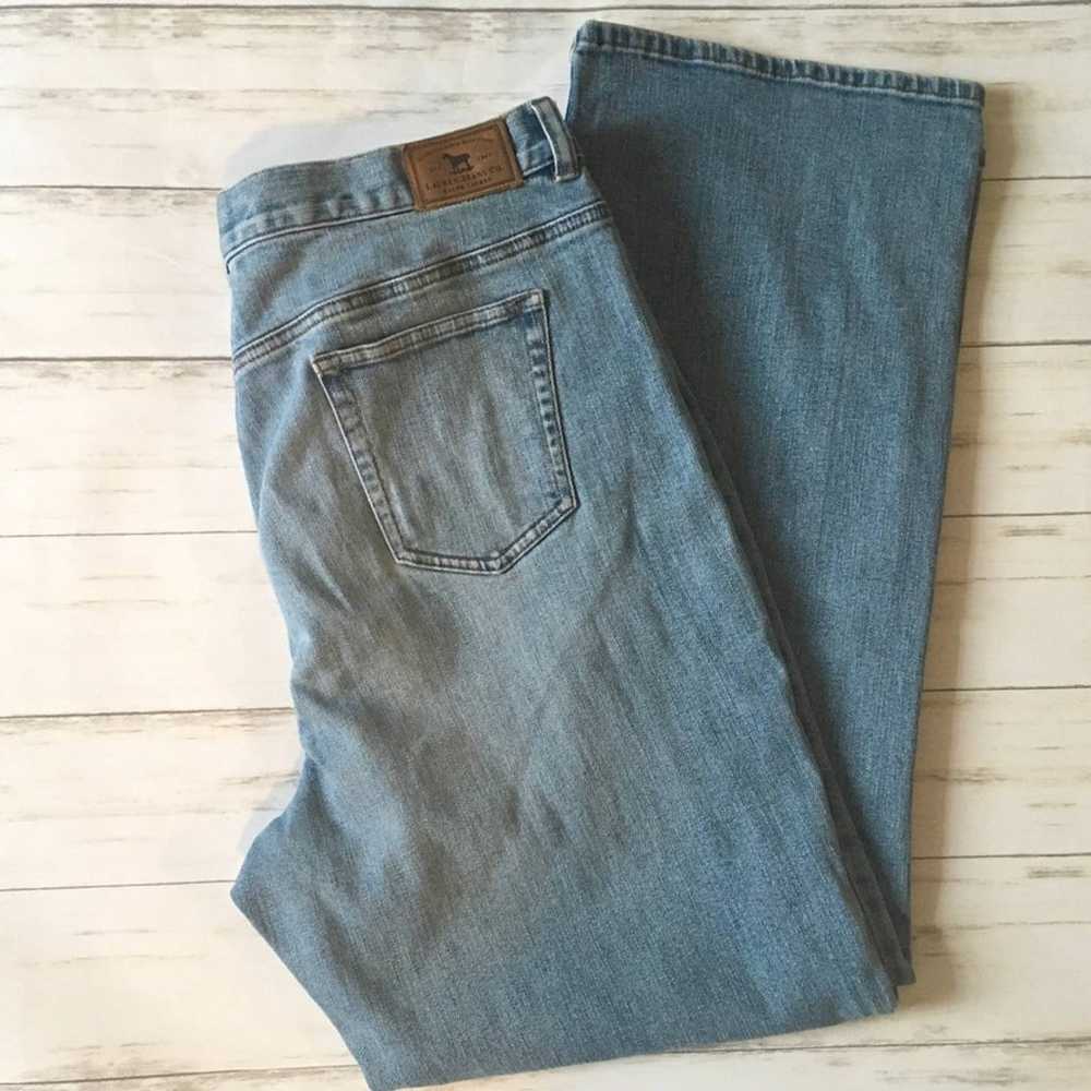 Vintage womens jeans Light Wash Ralph Lauren rela… - image 2