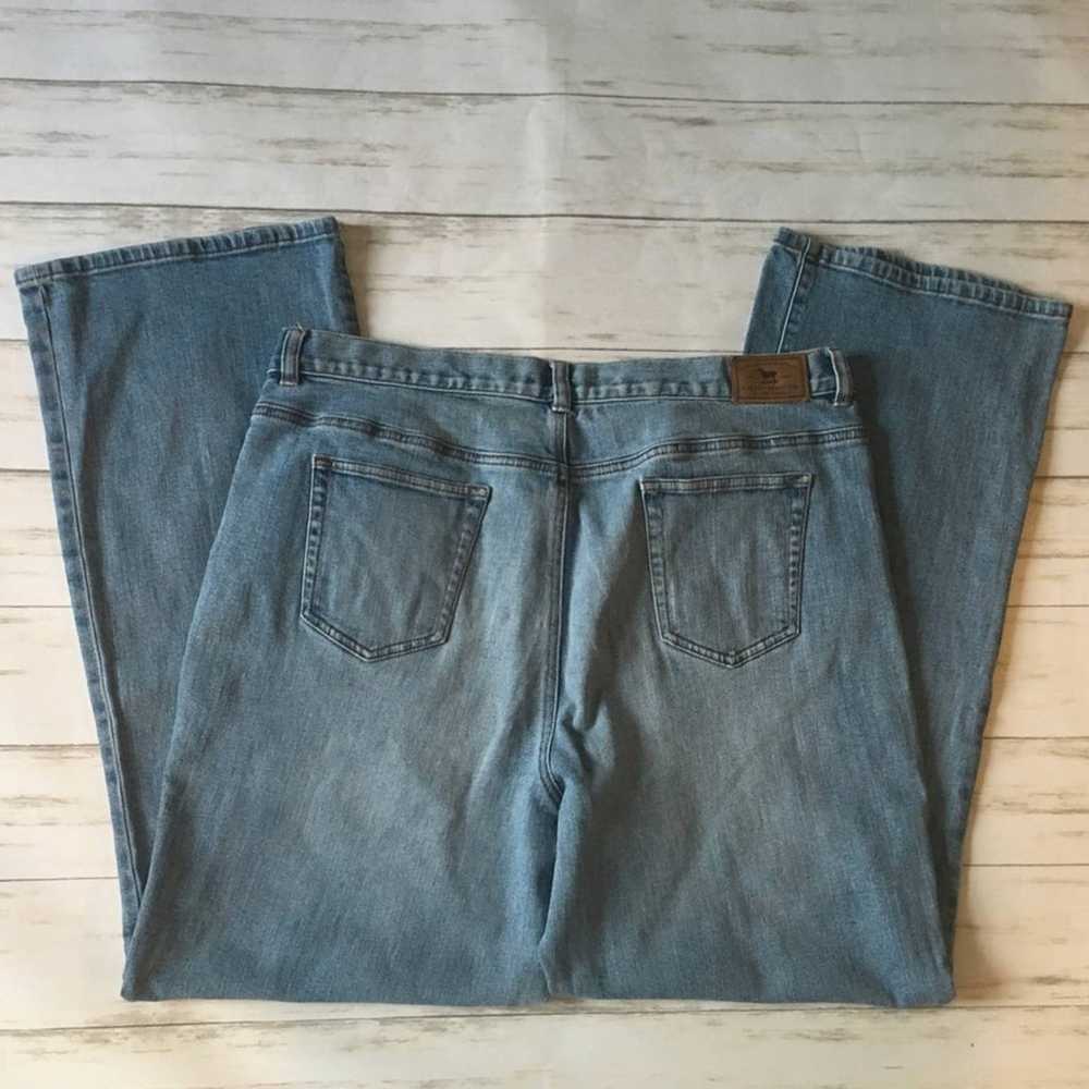 Vintage womens jeans Light Wash Ralph Lauren rela… - image 5