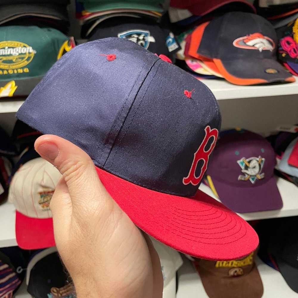 Vintage Boston Red Sox hat - image 2
