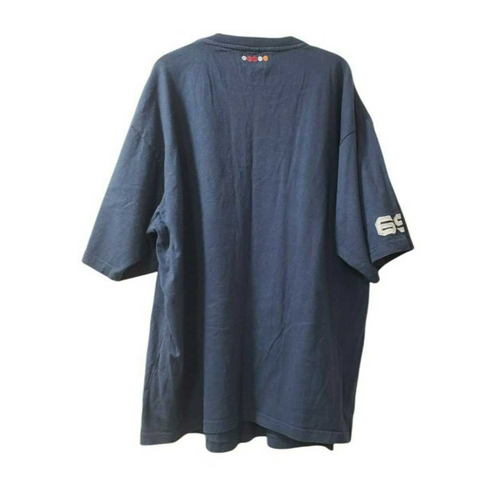 Coogi t-shirt, Navy Blue with Spellout in circles… - image 5