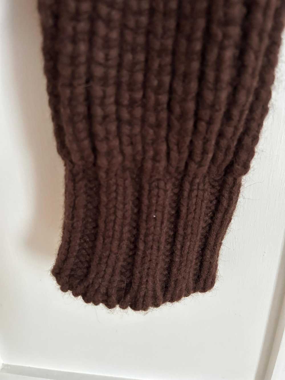 Product Details Brown Chunky Wool Jumper - image 10