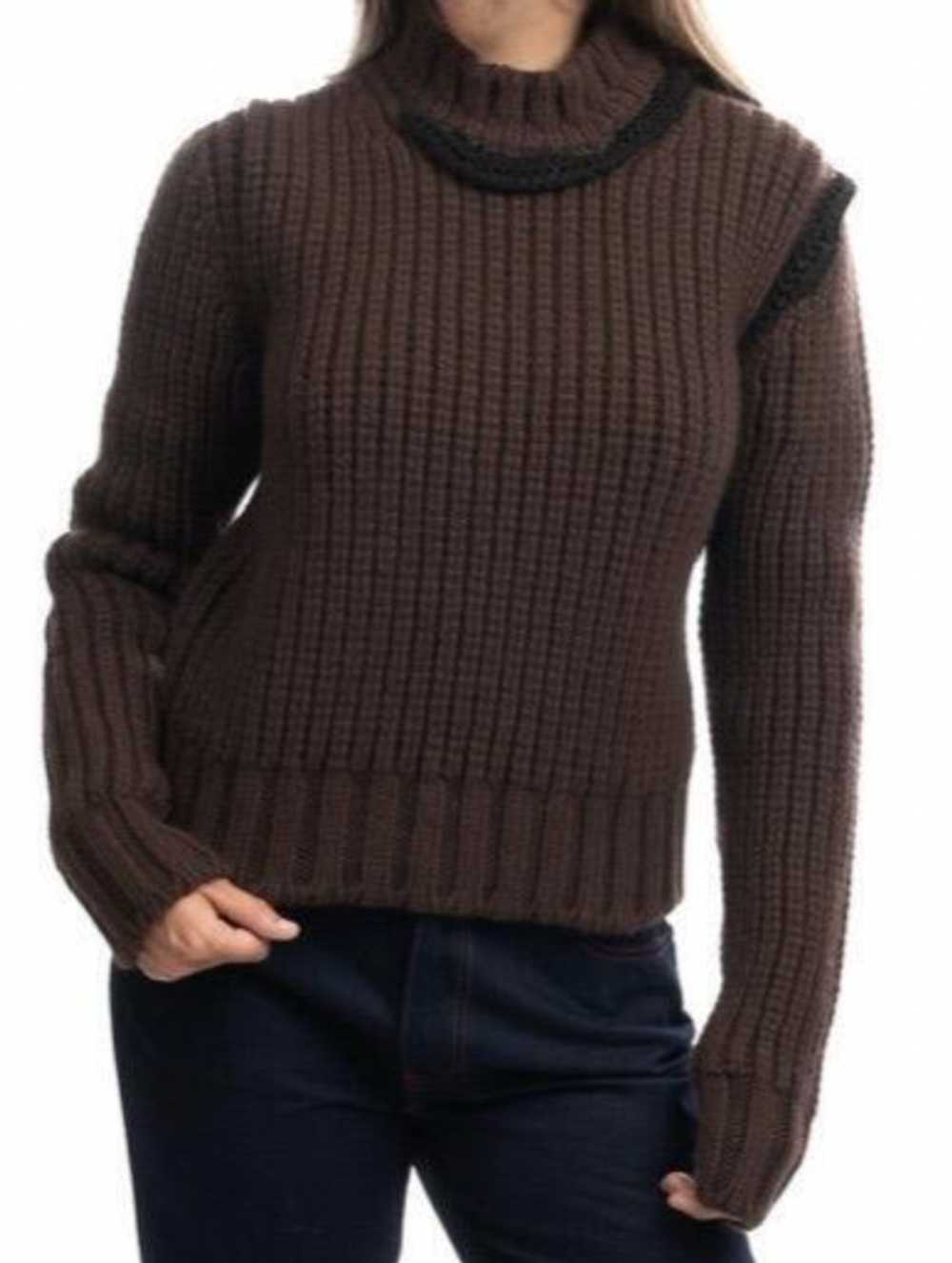 Product Details Brown Chunky Wool Jumper - image 1