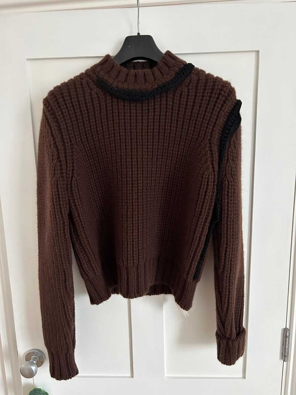 Product Details Brown Chunky Wool Jumper - image 2