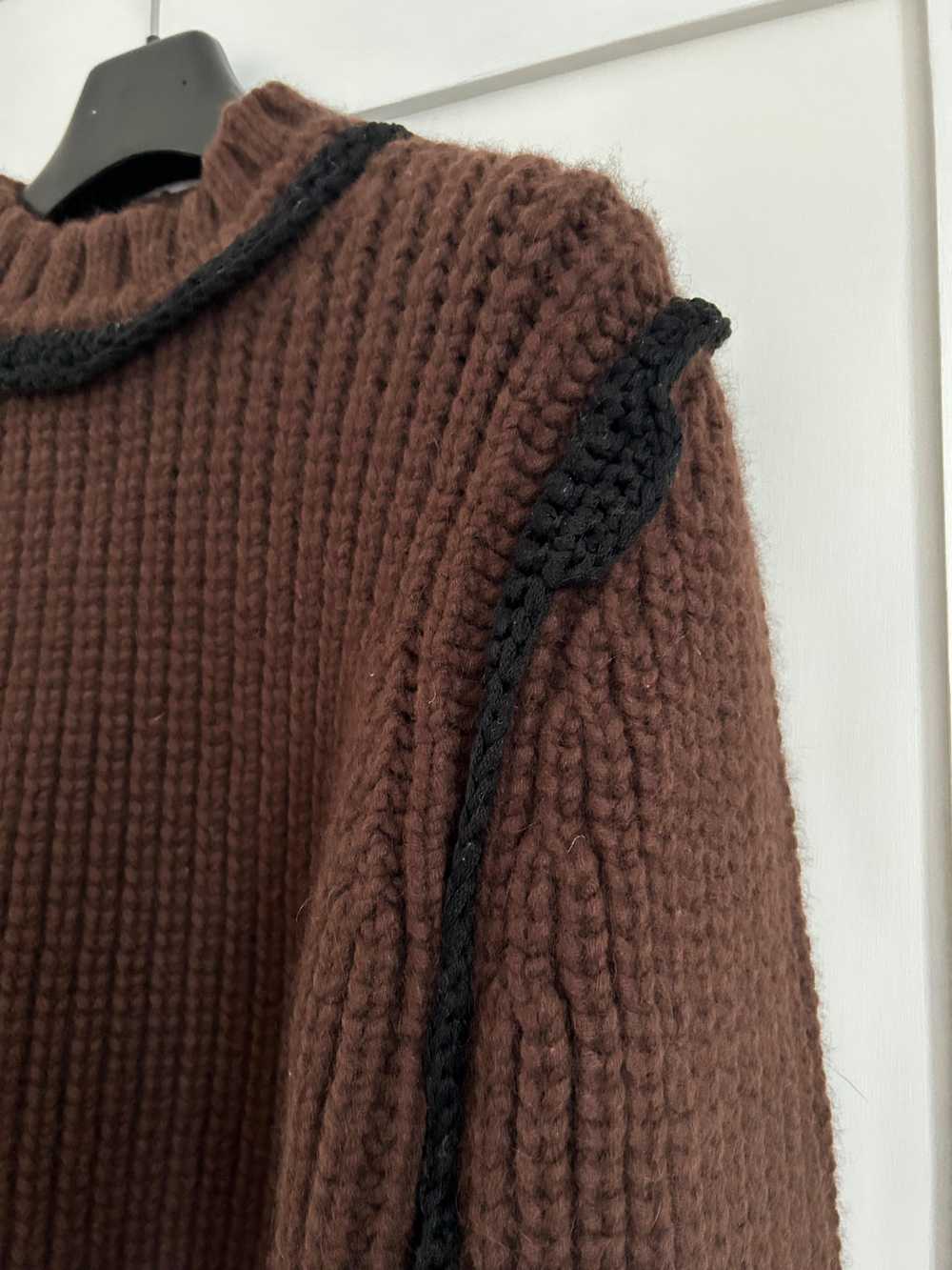 Product Details Brown Chunky Wool Jumper - image 4