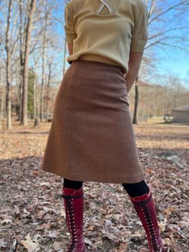 1960s Bobbie Brooks Tweed Skirt - image 1