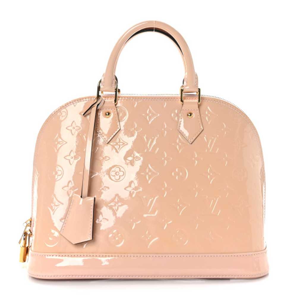 LOUIS VUITTON Vernis Alma PM Rose Ballerine - image 1