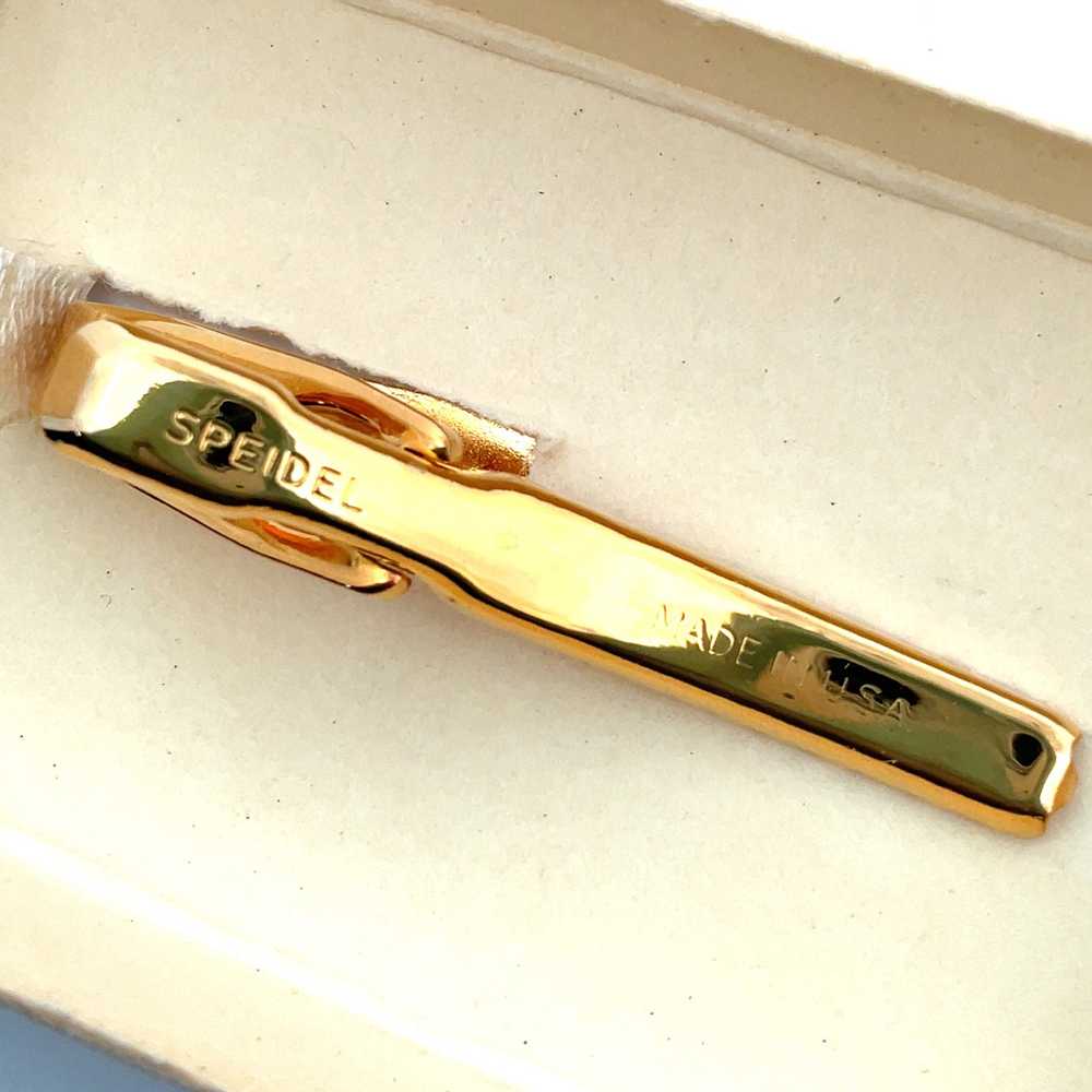 Auto-Lite Spark Plug Tie Clip Gold Plated In Box - image 6