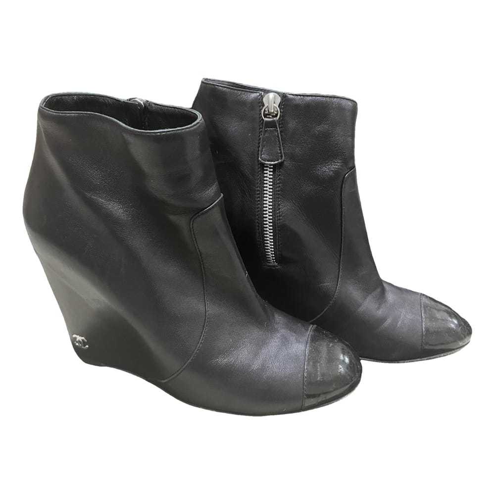 Chanel Leather ankle boots - image 1