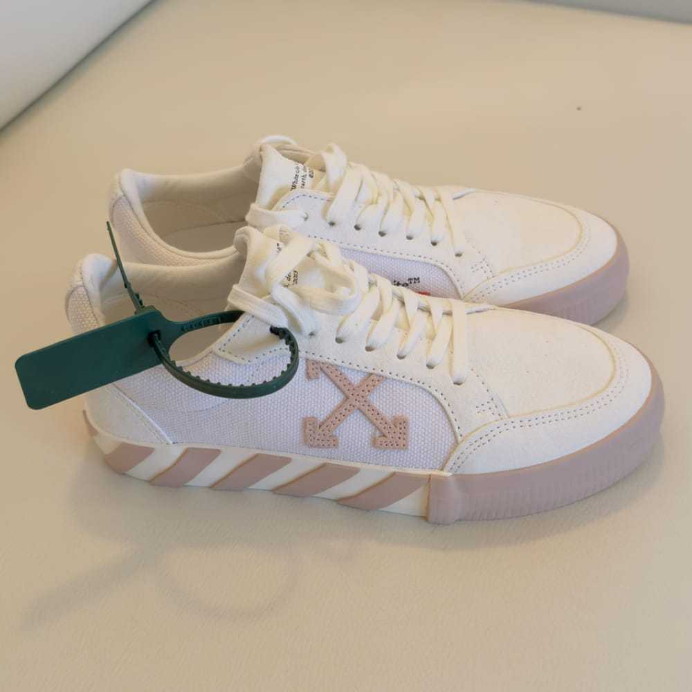 Off-White Vulcalized leather trainers - image 2