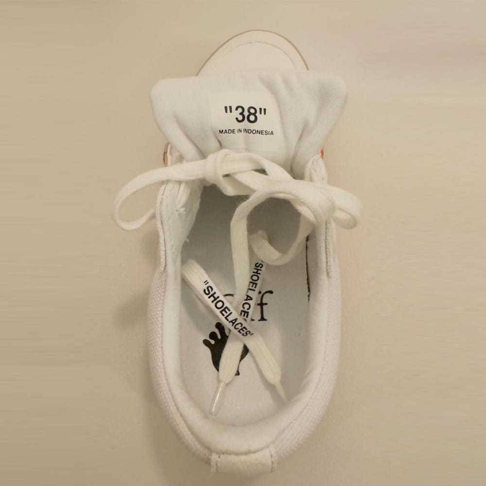 Off-White Vulcalized leather trainers - image 3